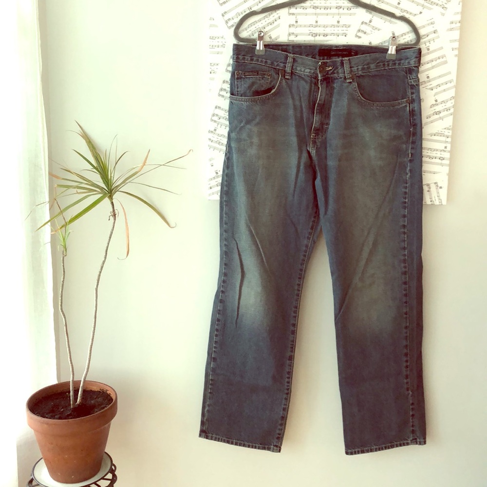Calvin Klein Men’s dark jeans Relaxed fit 34/32